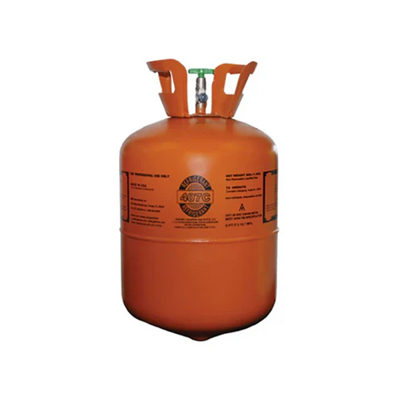 R-407C Refrigerant, 25 lb Virgin Cylinder