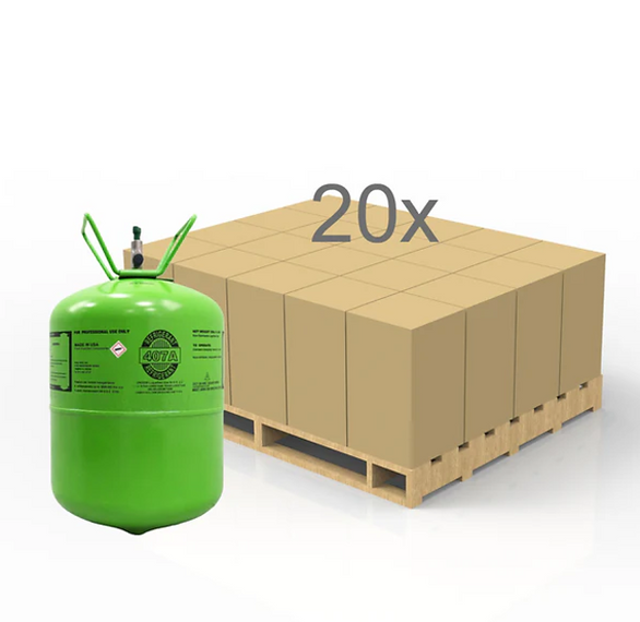 R-407A Refrigerant, 25 lb Virgin Cylinder