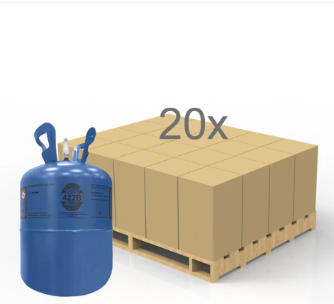 NU-22B (R-422B) Refrigerant, 25 lb Virgin Cylinder