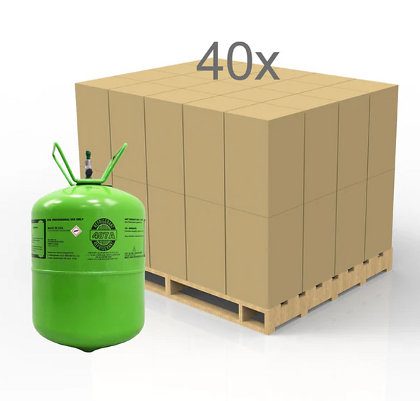 R-407A Refrigerant, 25 lb Virgin Cylinder